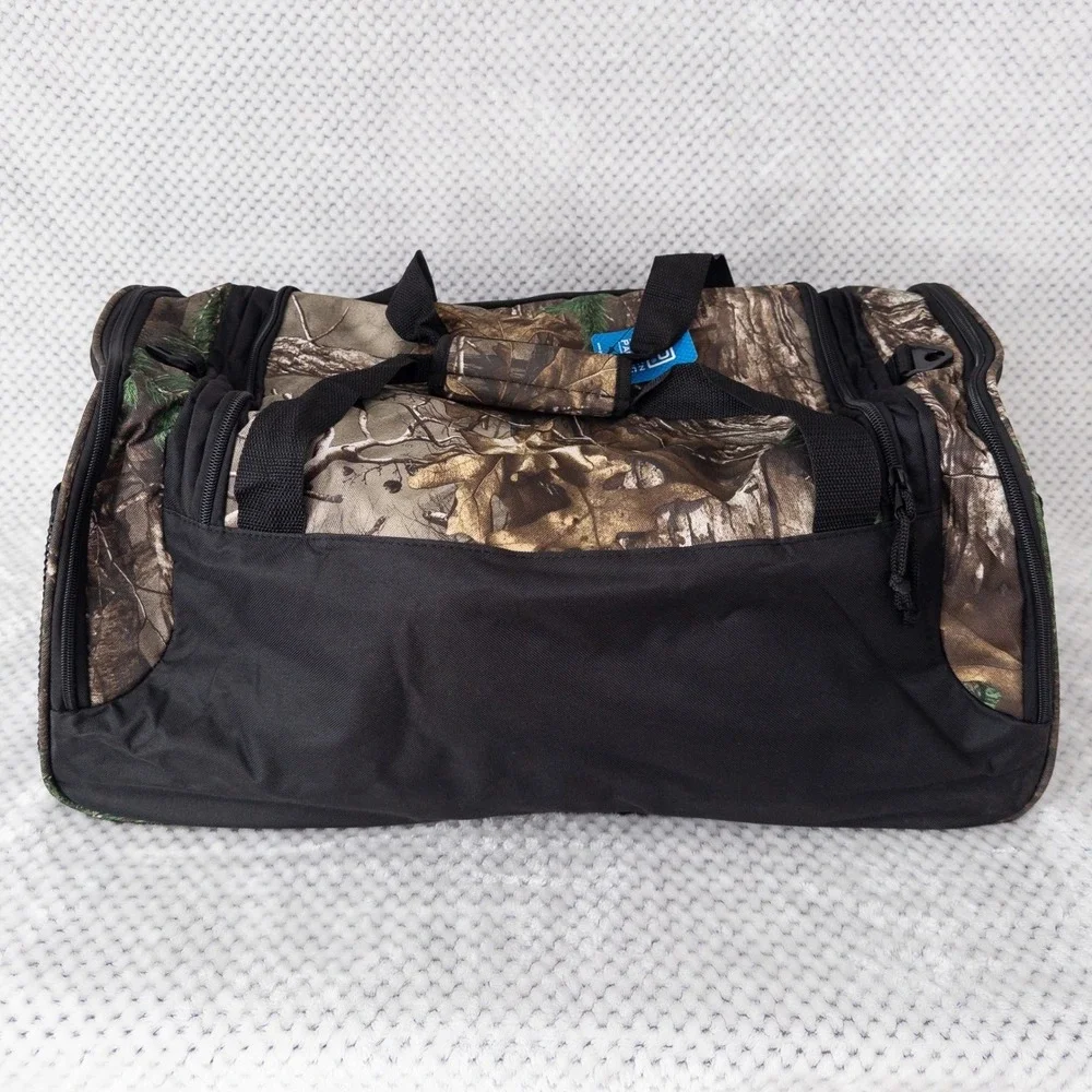 NWT Golden Pacific‎ Dekalb Duffel Bag Black Camo Hunting Tactical Farming Travel